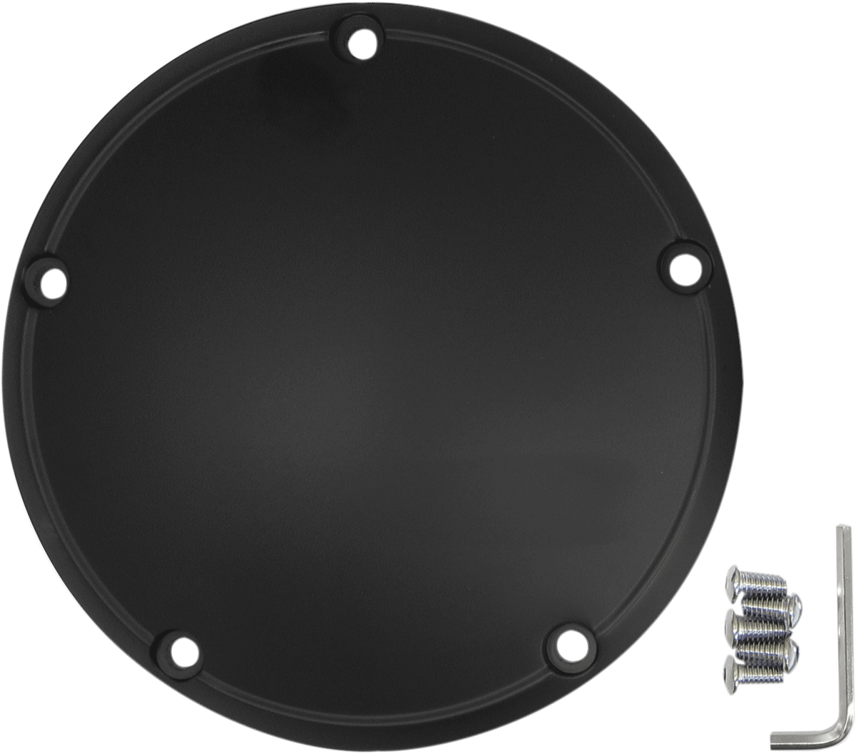 Satin Black Derby Cover for Harley Twin Cam Derby Cover 2000-2017