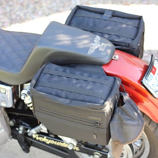 Thrashin Supply Escape Saddlebags | Imzz Elite | Motorcycle Parts