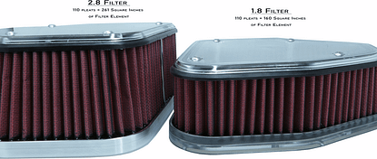 performance bagger air filter