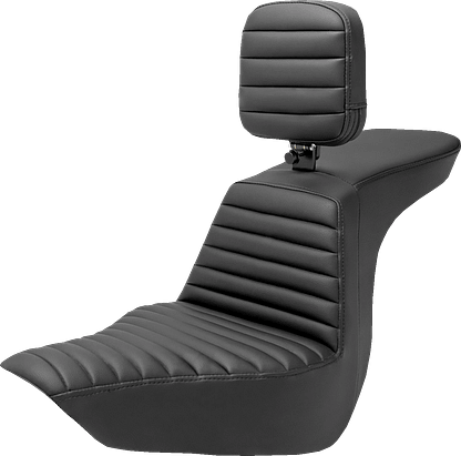 Imzz x Saddlemen TOUR Step-Up Seat w/Backrest for M8 FXLR/S/ST & FLSB - Image 4