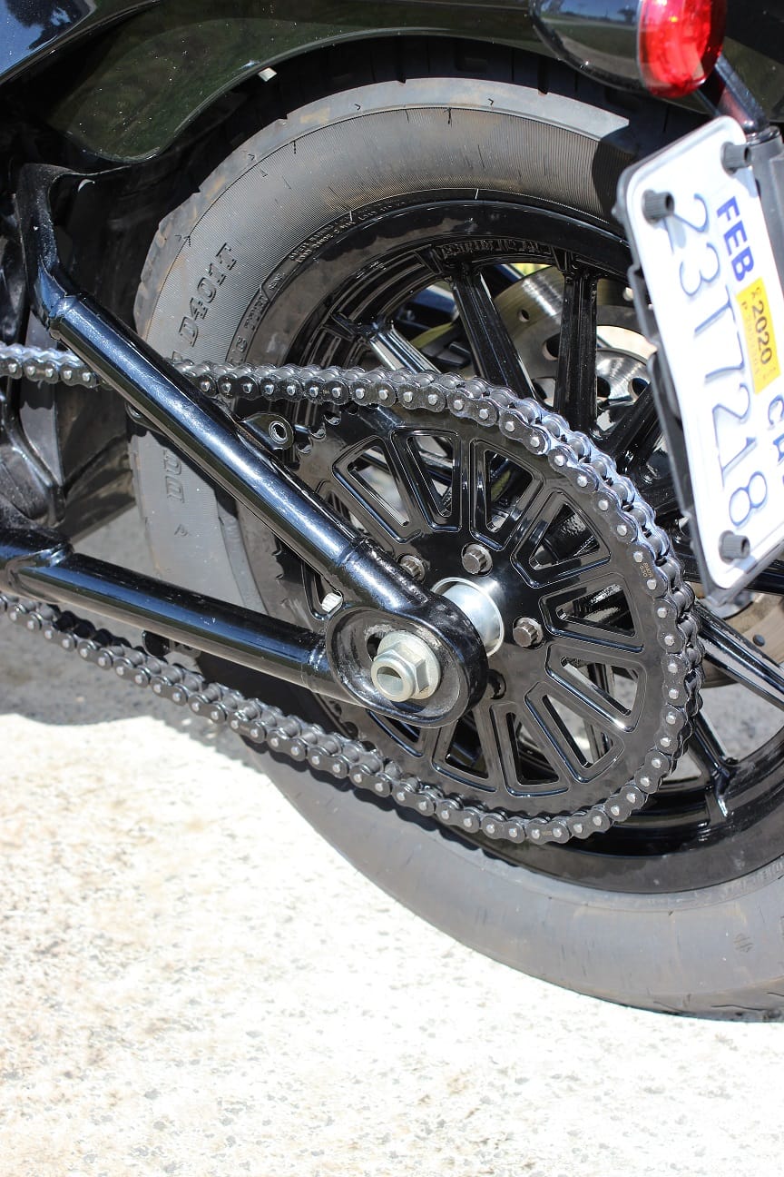 Fuel Moto Chain Drive Conversion Harley M8 Softail
