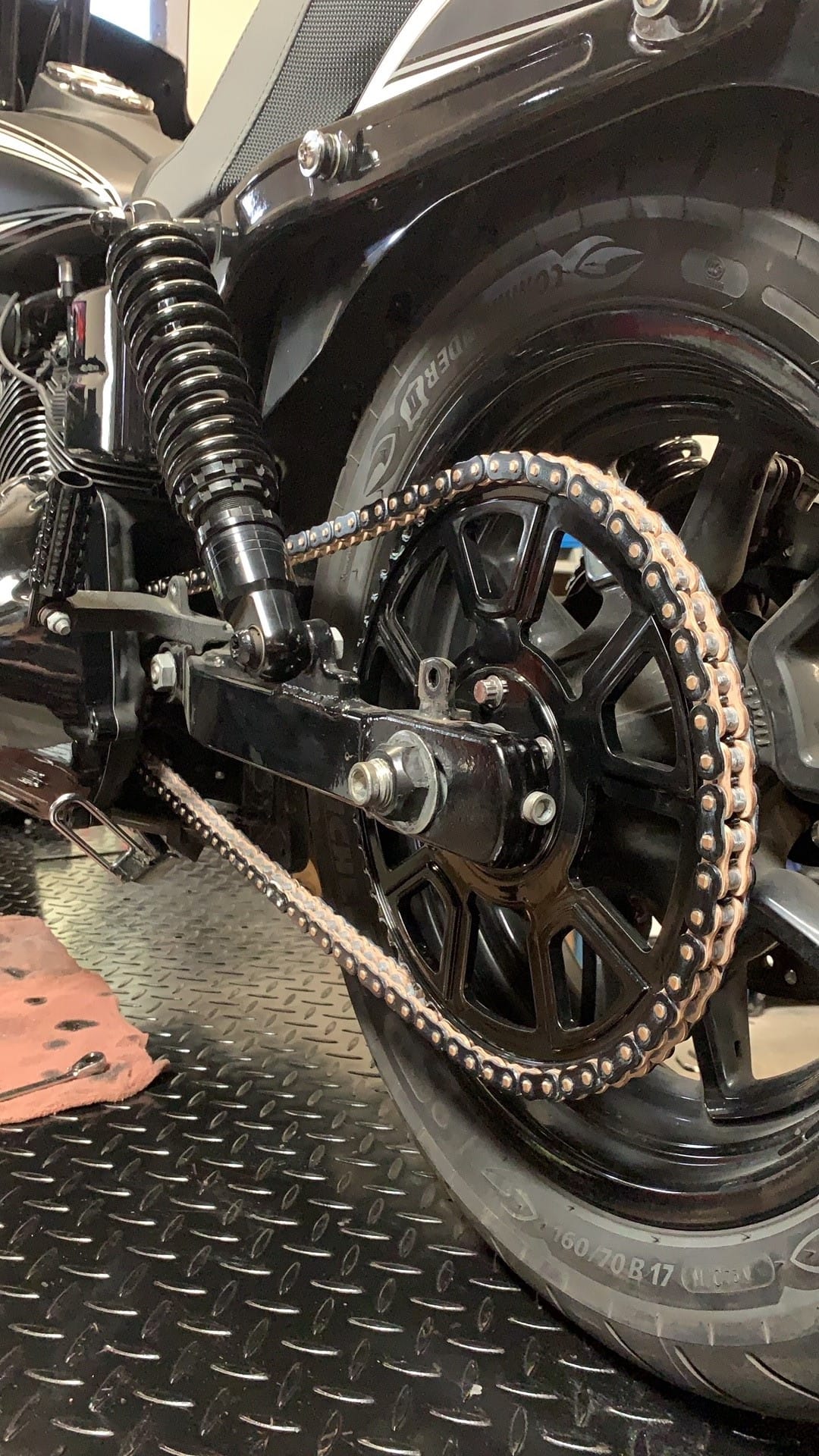 Fuel Moto Chain Drive Conversion Kit for Harley Davidson Touring Models, Build Series